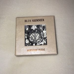 Blue Shimmer MAPLEAFE VOTIVE!